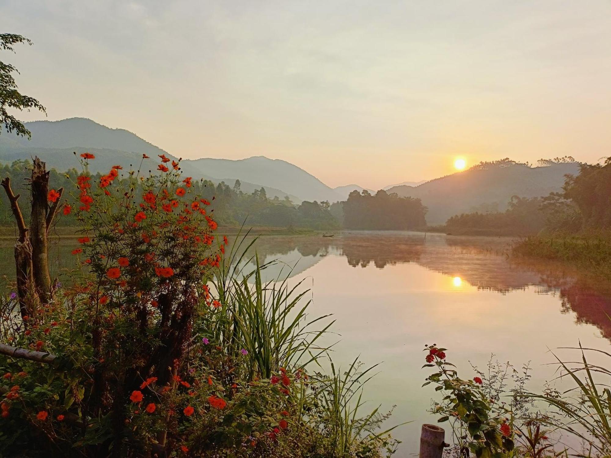 Giangtien Homestay-Vulinh Farmstay-Bungalow Yen Binh Kültér fotó