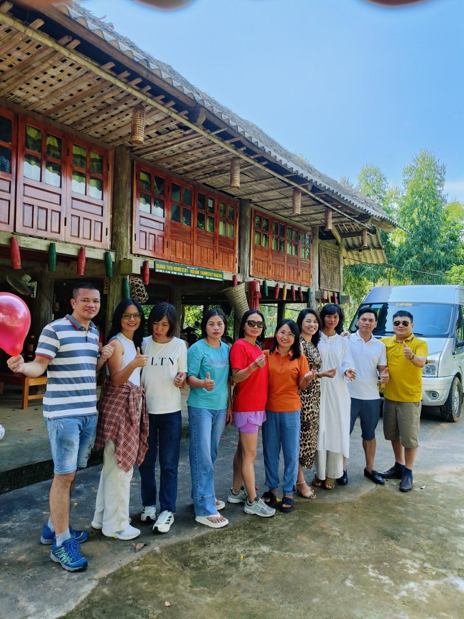 Giangtien Homestay-Vulinh Farmstay-Bungalow Yen Binh Kültér fotó