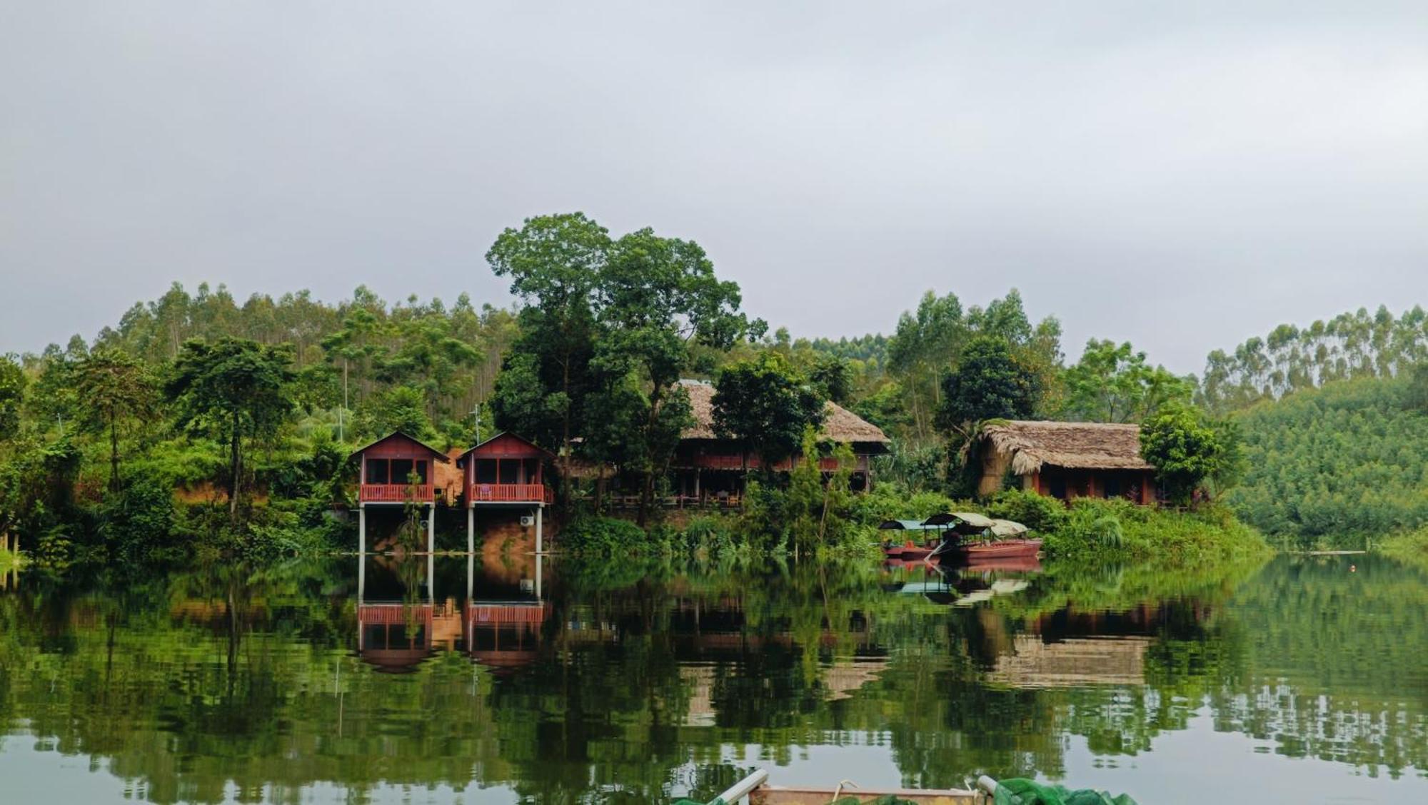Giangtien Homestay-Vulinh Farmstay-Bungalow Yen Binh Kültér fotó